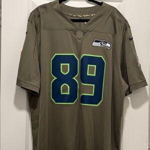 Seattle Seahawks 89 Doug Baldwin Salute to Service Jersey Men’s XXL Nike NFL